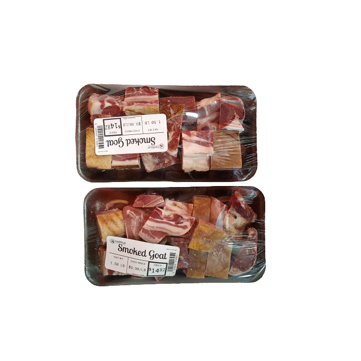 Smoked Goat w/ Skin - 1.5 LB