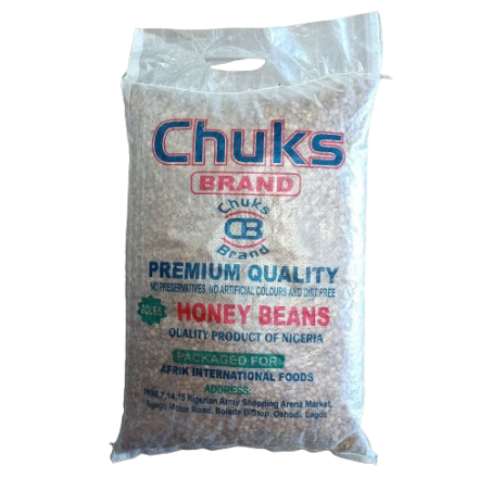Chuks Honey Beans (Oloyin) 20 LB