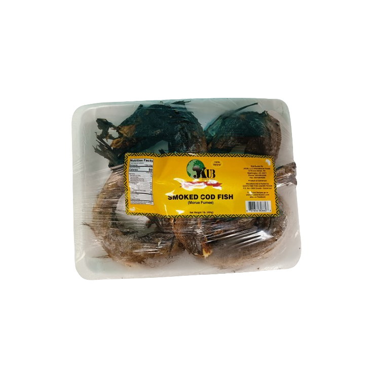 JKUB Smoked Cod Fish - 1 LB