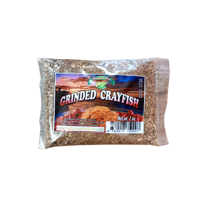 Nature's Best Ground (Grinded) Crayfish 2oz