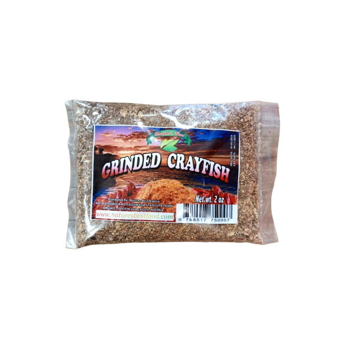Nature's Best Ground (Grinded) Crayfish 2oz