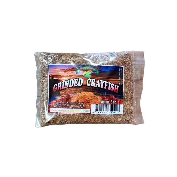 Nature's Best Ground (Grinded) Crayfish 2oz