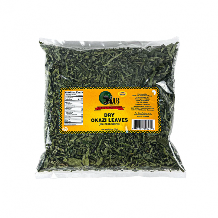JKUB Dry Okazi Leaves 2oz