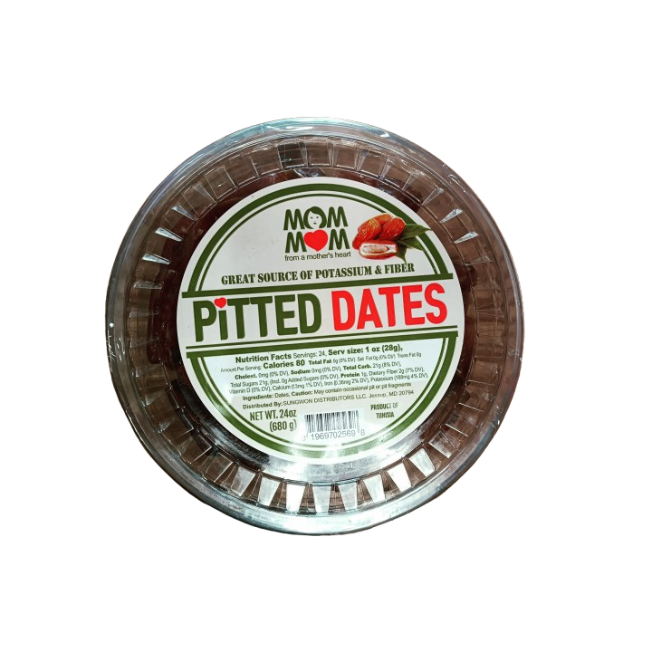 MOM MOM Pitted Dates 24oz