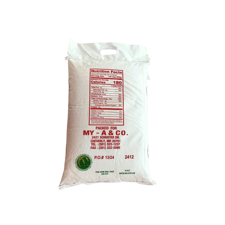 Elephant Jasmine White Scented Rice 25 LBS