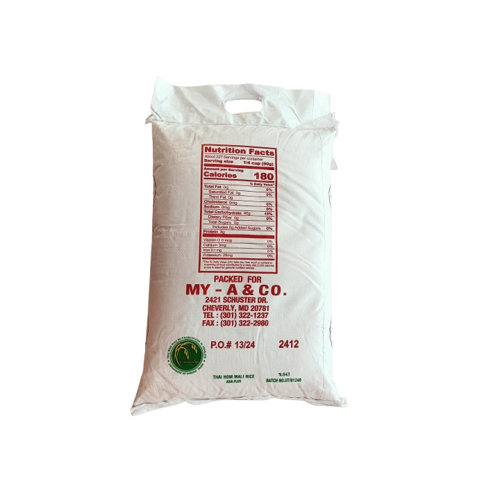 Elephant Jasmine White Scented Rice 25 LBS