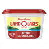 Land O Lakes Butter with Canola Oil, Spreadable, 15 oz Tub