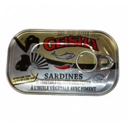 Geisha Sardine with Chili Pepper 125g