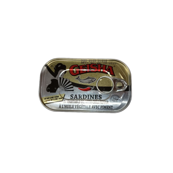 Geisha Sardine with Chili Pepper 125g