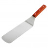 TG SLTWBT010 14 1/2" Turner w/ Wood Handle, Stainless Steel