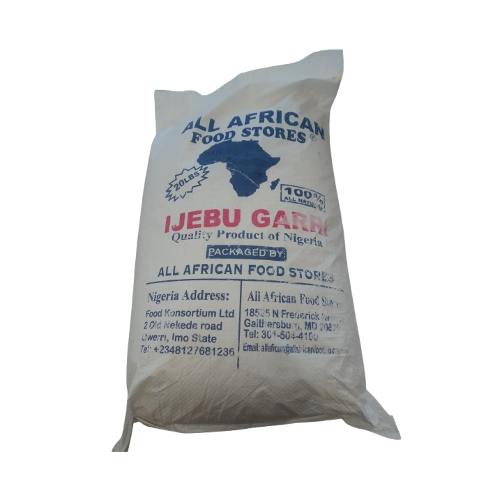 All African Ijebu Garri 20 LBS