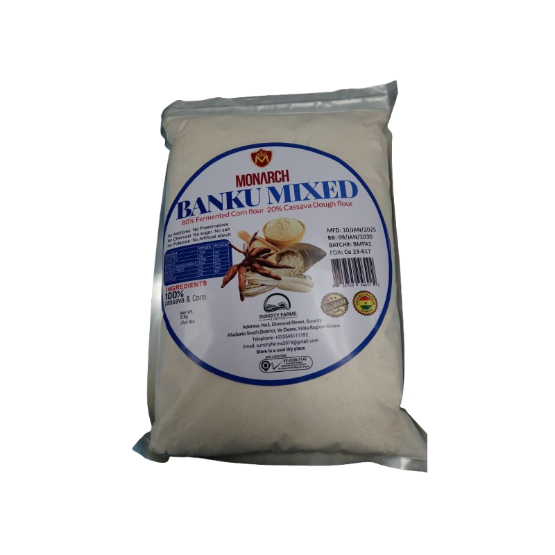 Monarch Banku Mix Flour 4.4 LBS