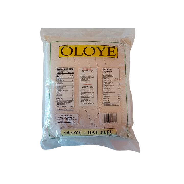 Oloye Oat Fufu 10 LBS