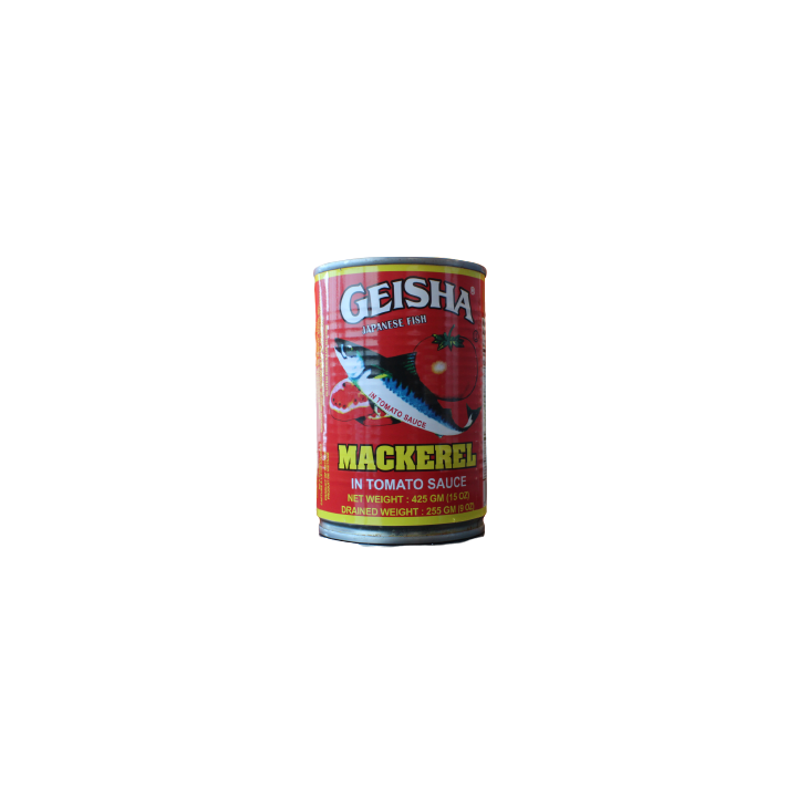 Geisha Mackerel In Tomato Sauce 15oz