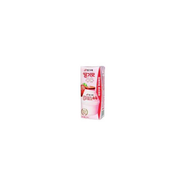 Binggrae Strawberry Milk 200mL