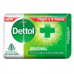 Dettol Antiseptic Soap 4 Pack