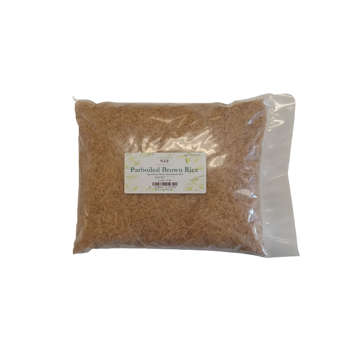NEF Parboiled Brown Rice 4 LBS