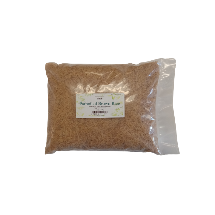 NEF Parboiled Brown Rice 4 LBS